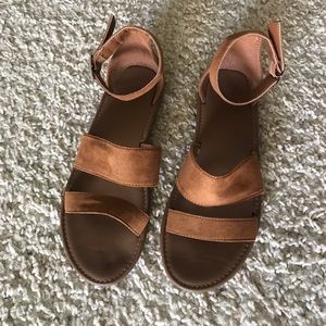 Tan sandals